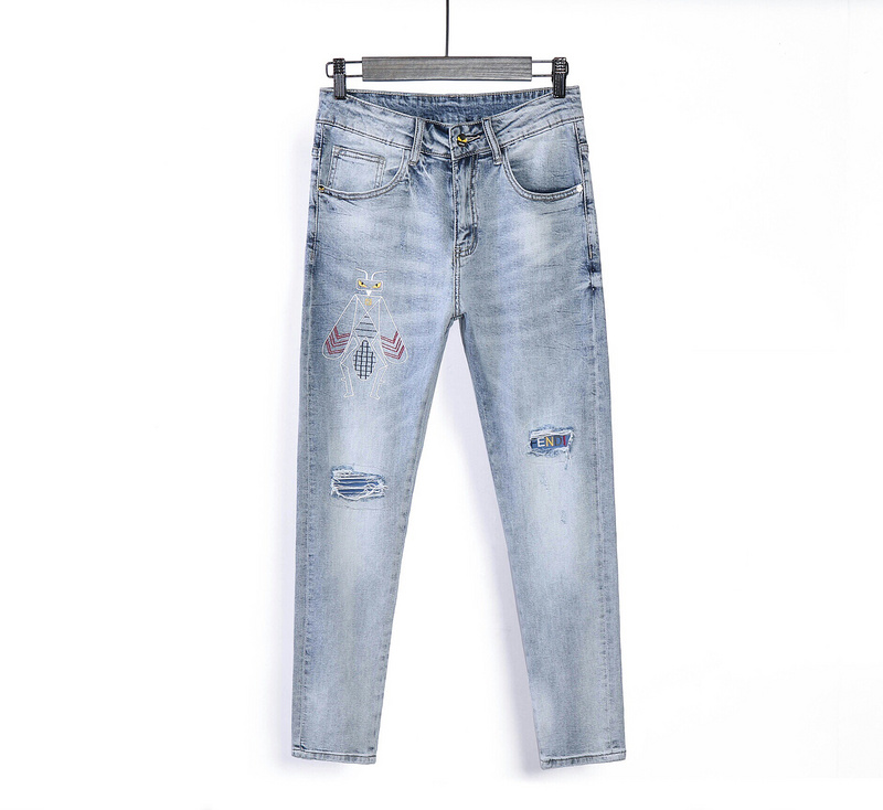 Fendi long jeans men-F1571J